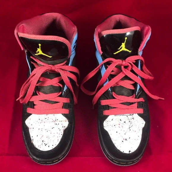 Air Jorden Skater Paint Splatter Sneaker Shoes - Picture 3 of 9